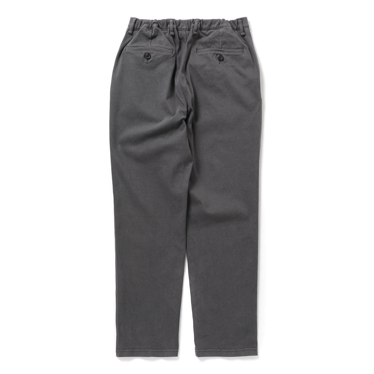 CURLY / カーリー | DENIM 1TUCK EZ TAPERED PANTS - Slate Gray