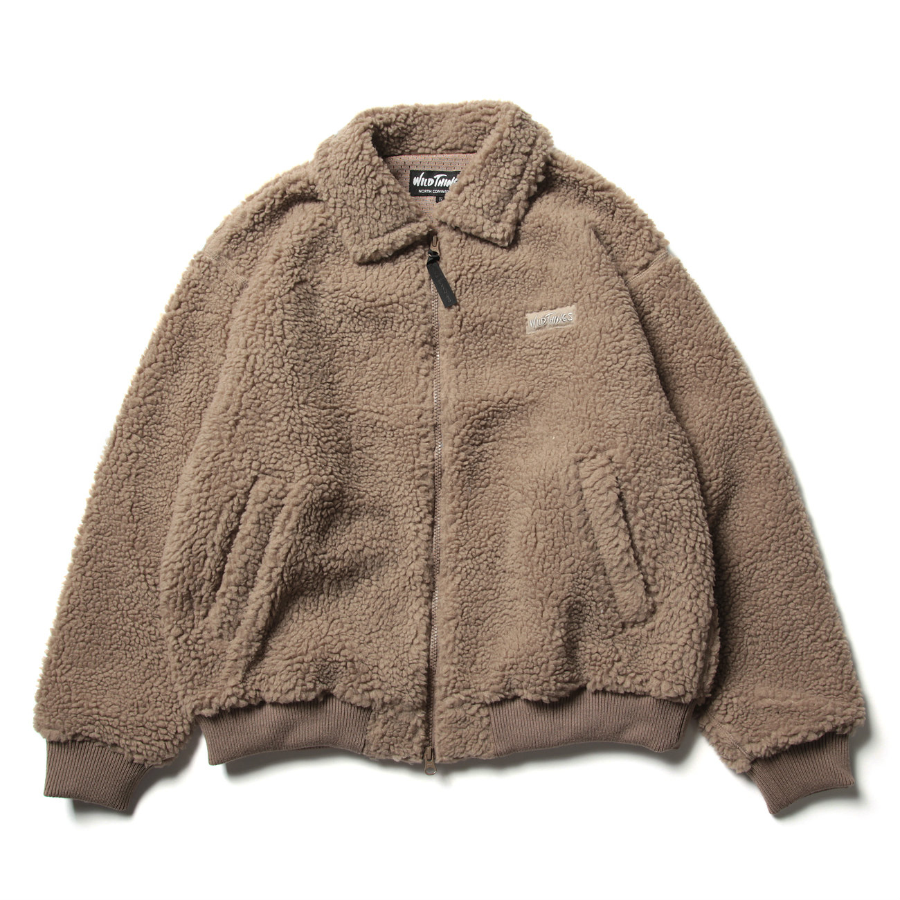 WILDTHINGS / ワイルドシングス | FLUFFY BOA G-1 - Taupe | 通販