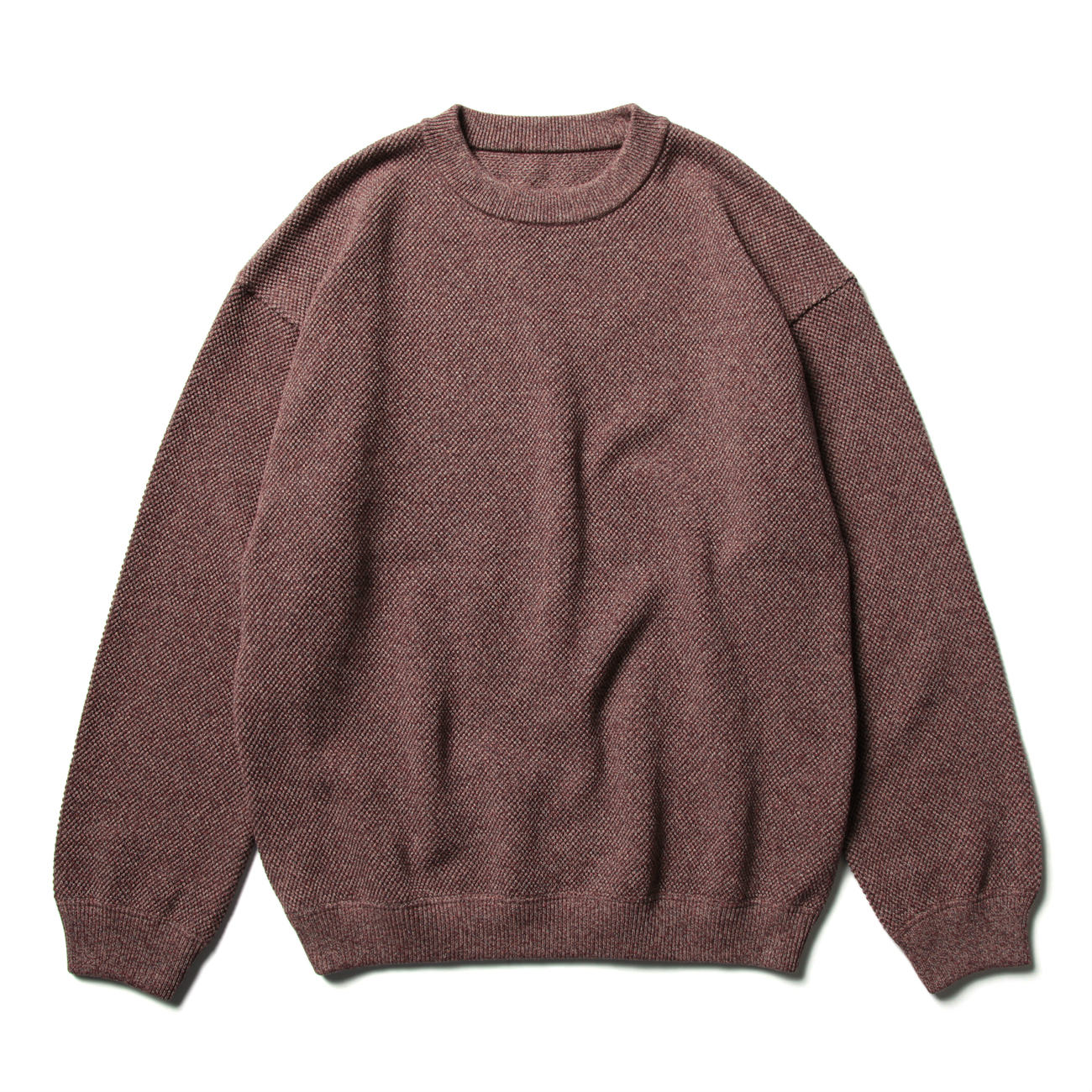 crepuscule / クレプスキュール | Moss stitch L/S sweat - Red | 通販 - 正規取扱店 | COLLECT  STORE / コレクトストア