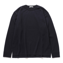 Y / ワイ (YLEVE / イレーヴ) | NONMULESING WOOL KN P/O - Navy