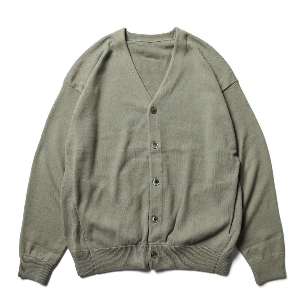 crepuscule / クレプスキュール | cardigan - Khaki×Green | 通販
