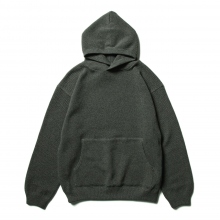 crepuscule / クレプスキュール | Moss stitch hoodie - Green