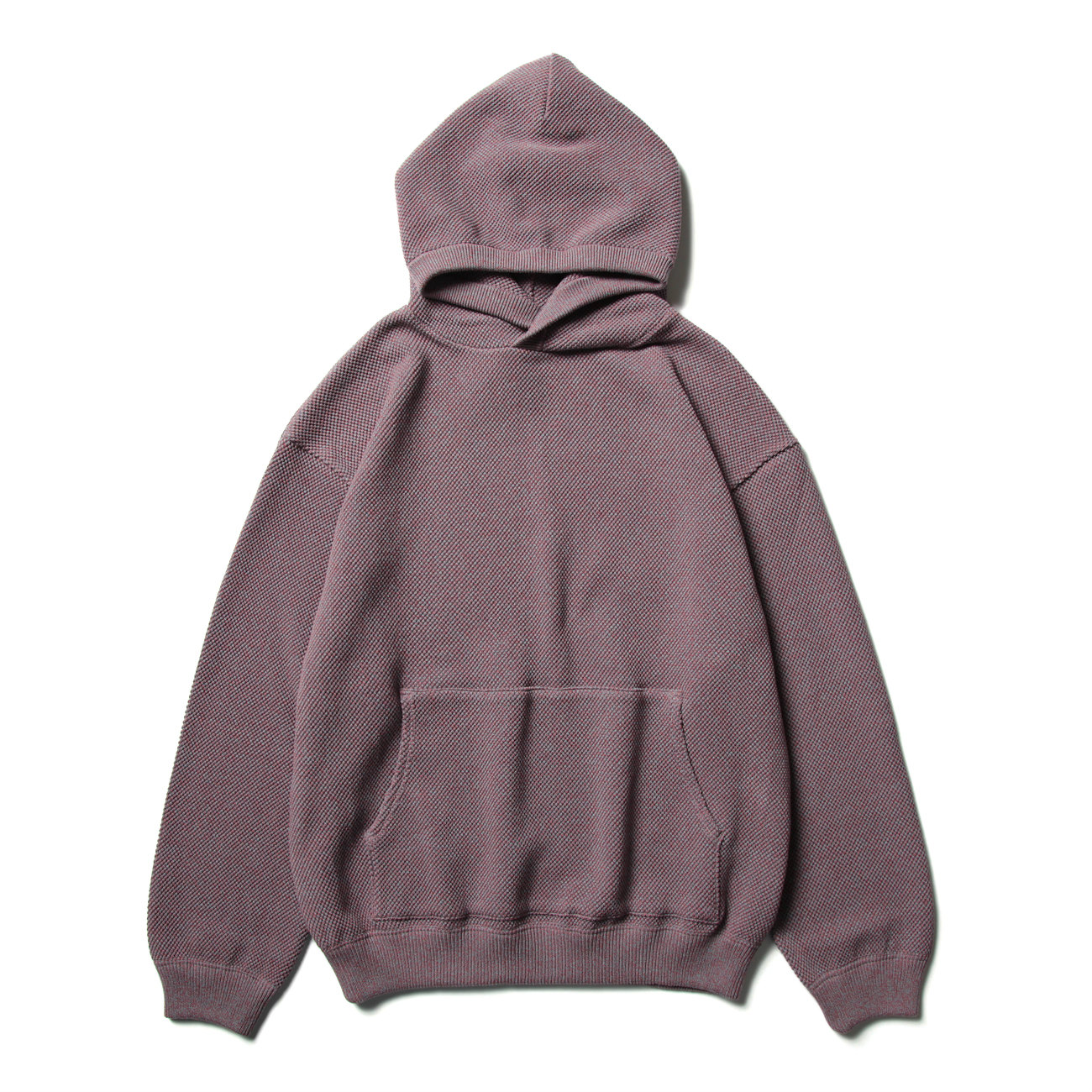 crepuscule / クレプスキュール | Moss stitch hoodie - Purple | 通販 ...