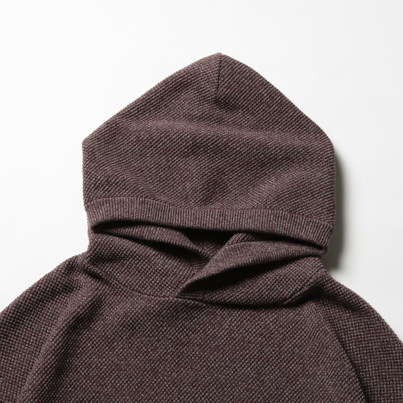 crepuscule / クレプスキュール | Moss stitch hoodie