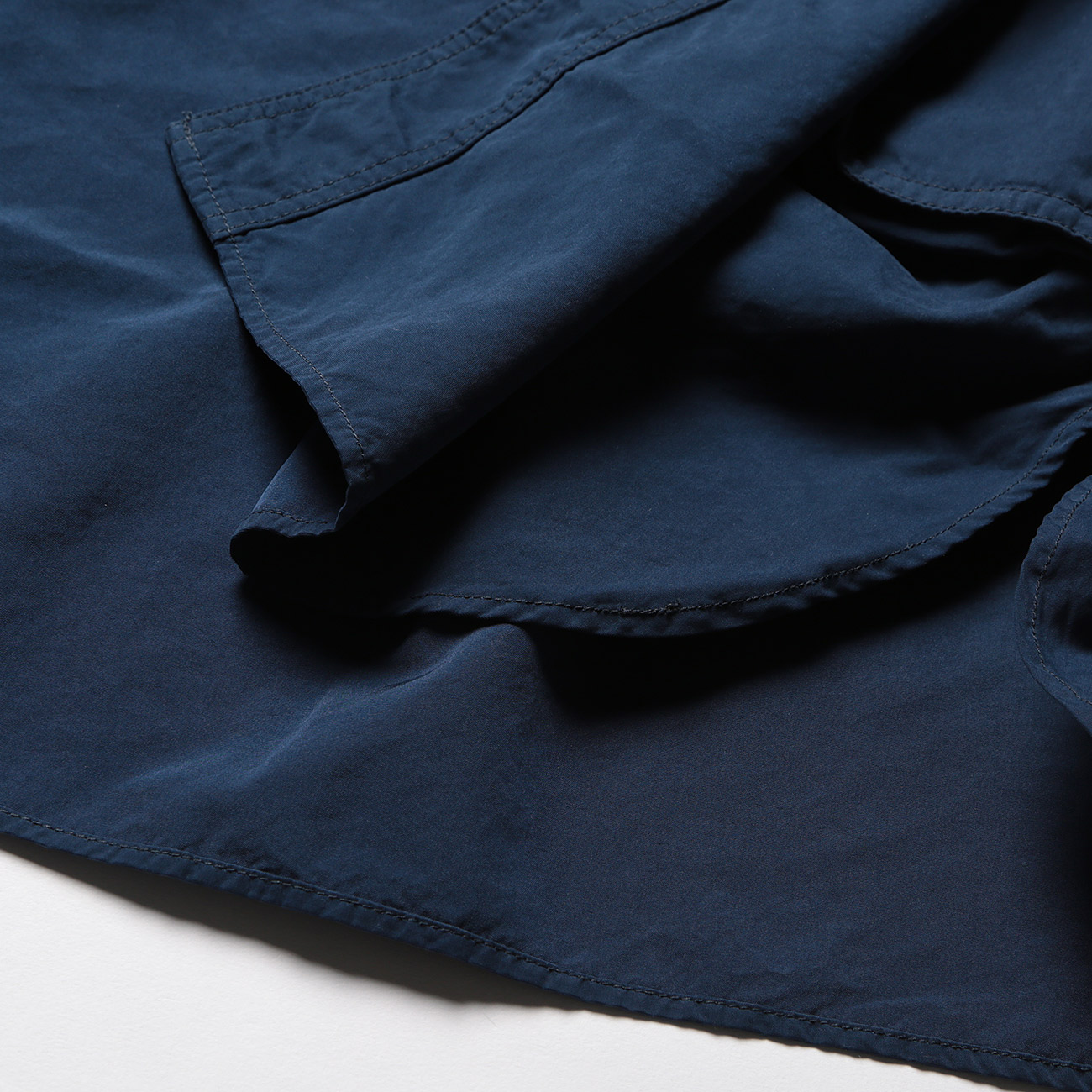 Porter Classic / ポータークラシック | WEATHER SHIRT JACKET - Navy