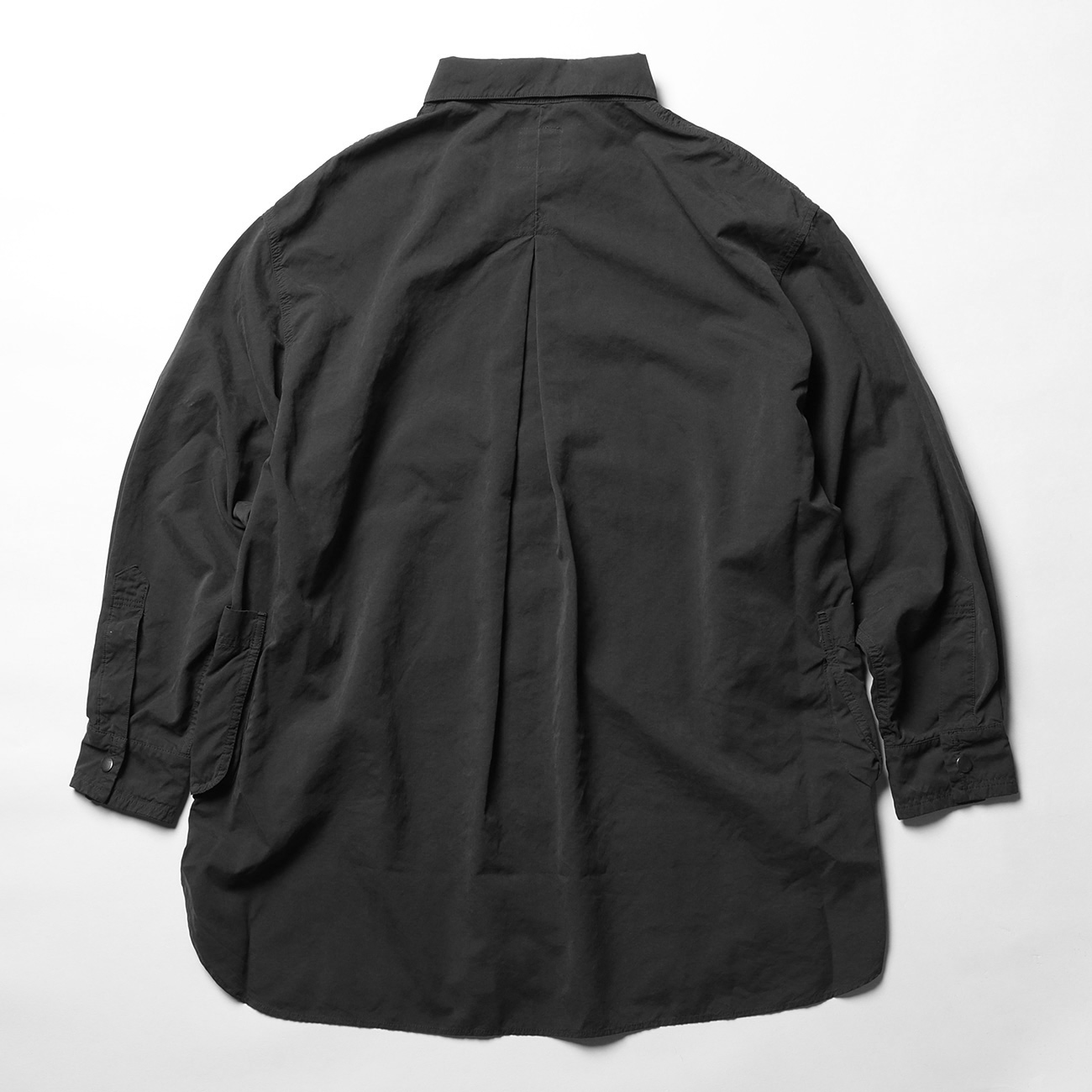 Porter Classic / ポータークラシック | WEATHER SHIRT JACKET - Black