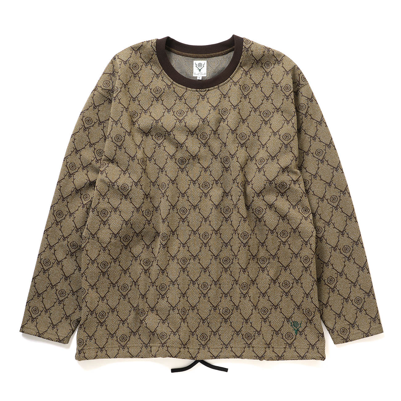 South2 West8 / サウスツーウエストエイト | String Crew Neck Shirt 