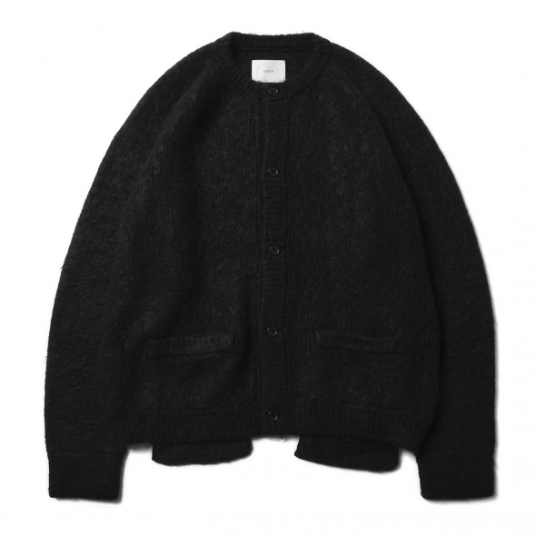 stein / シュタイン | KID MOHAIR CRADIGAN - Black | 通販 - 正規取扱