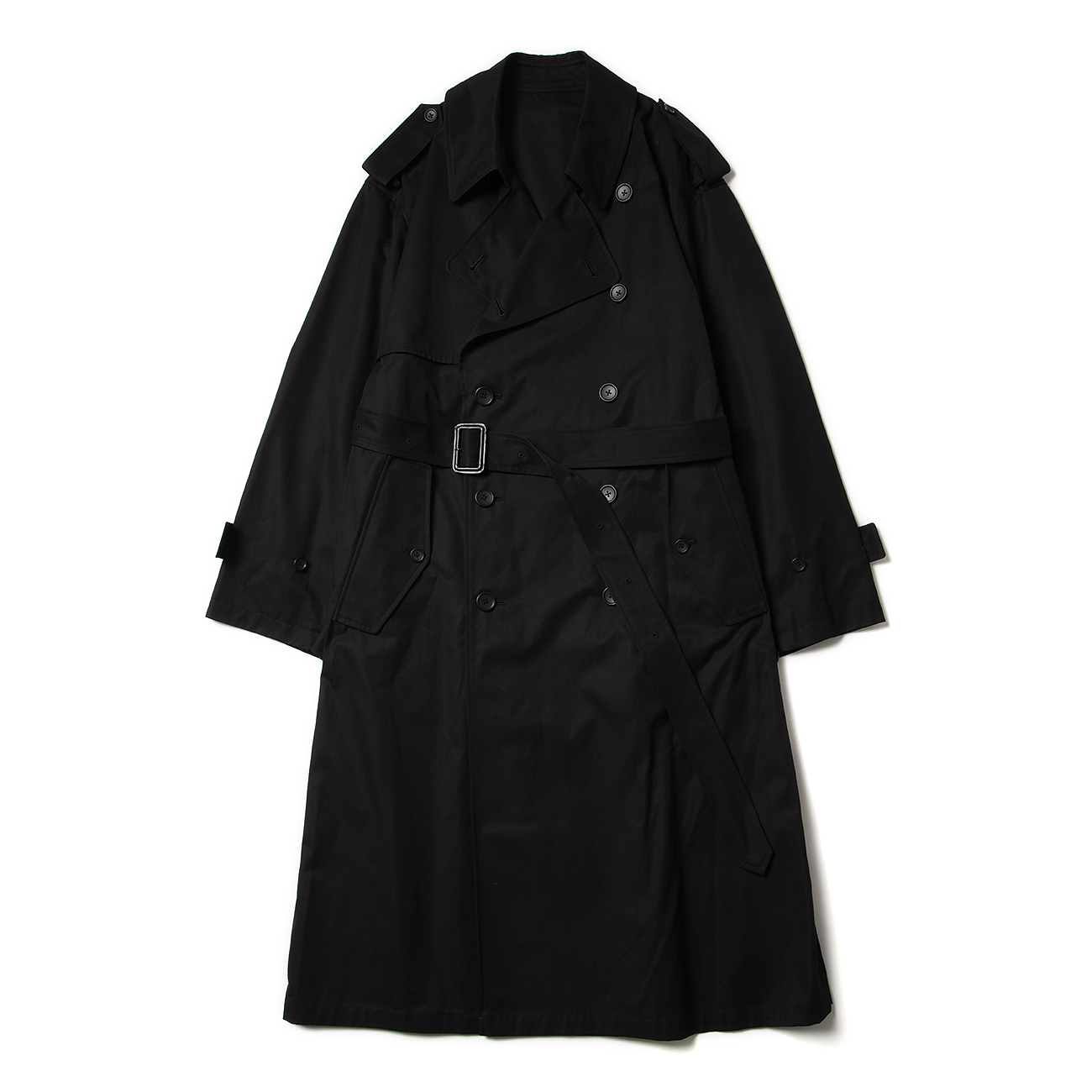 stein Oversized Contrast Trench Coat - トレンチコート