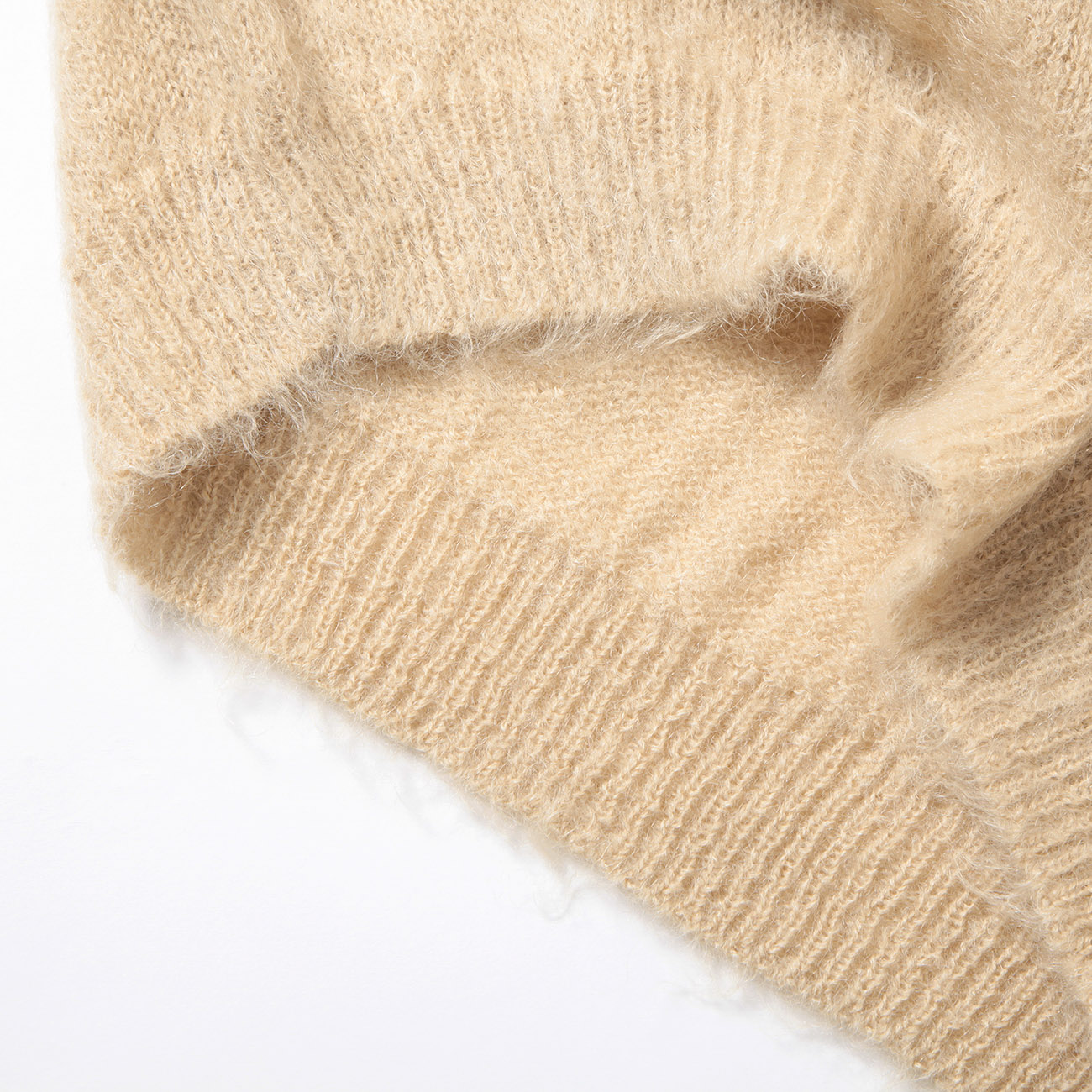 AURALEE / オーラリー | BRUSHED SUPER KID MOHAIR KNIT P/O