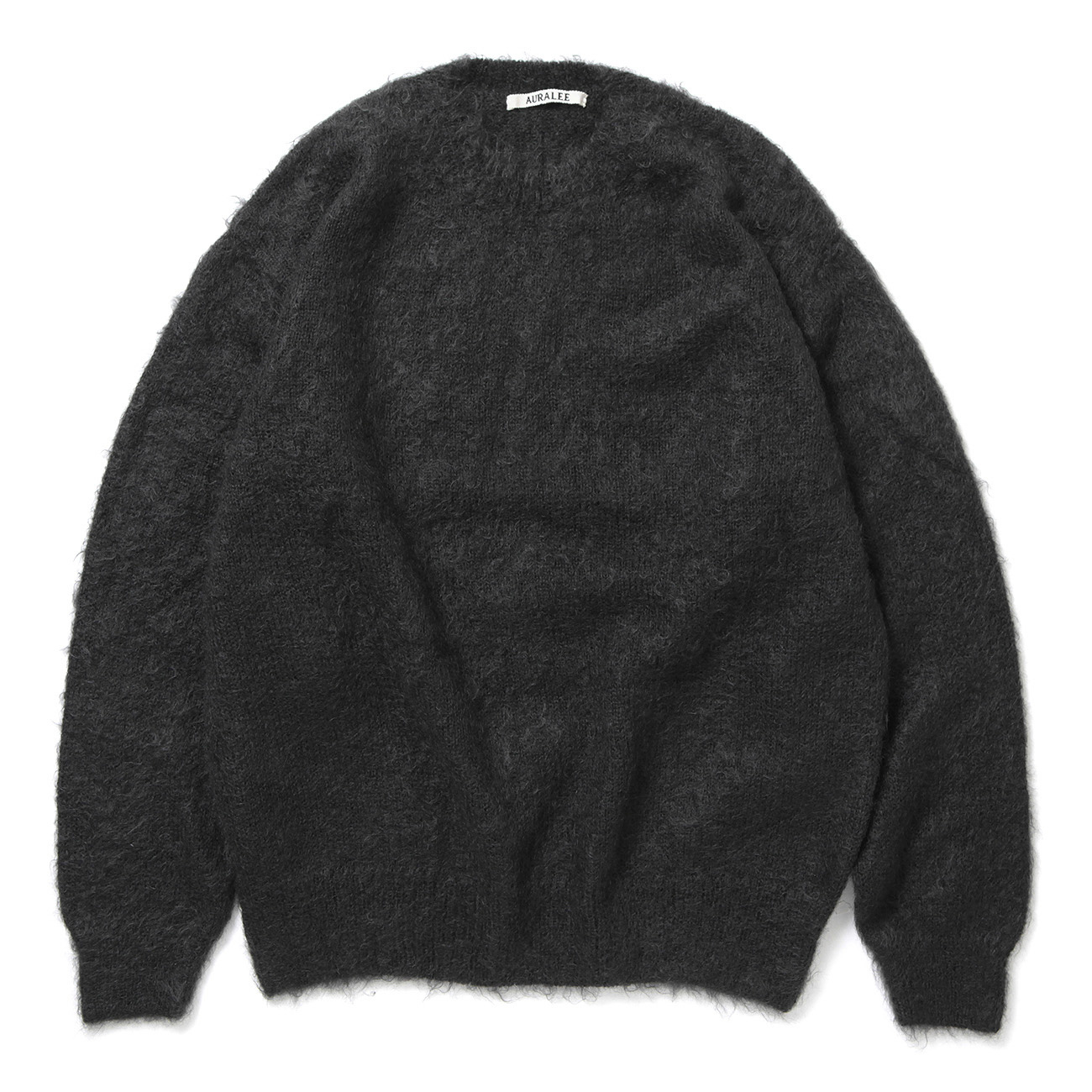 AURALEE / オーラリー | BRUSHED SUPER KID MOHAIR KNIT P/O (メンズ ...