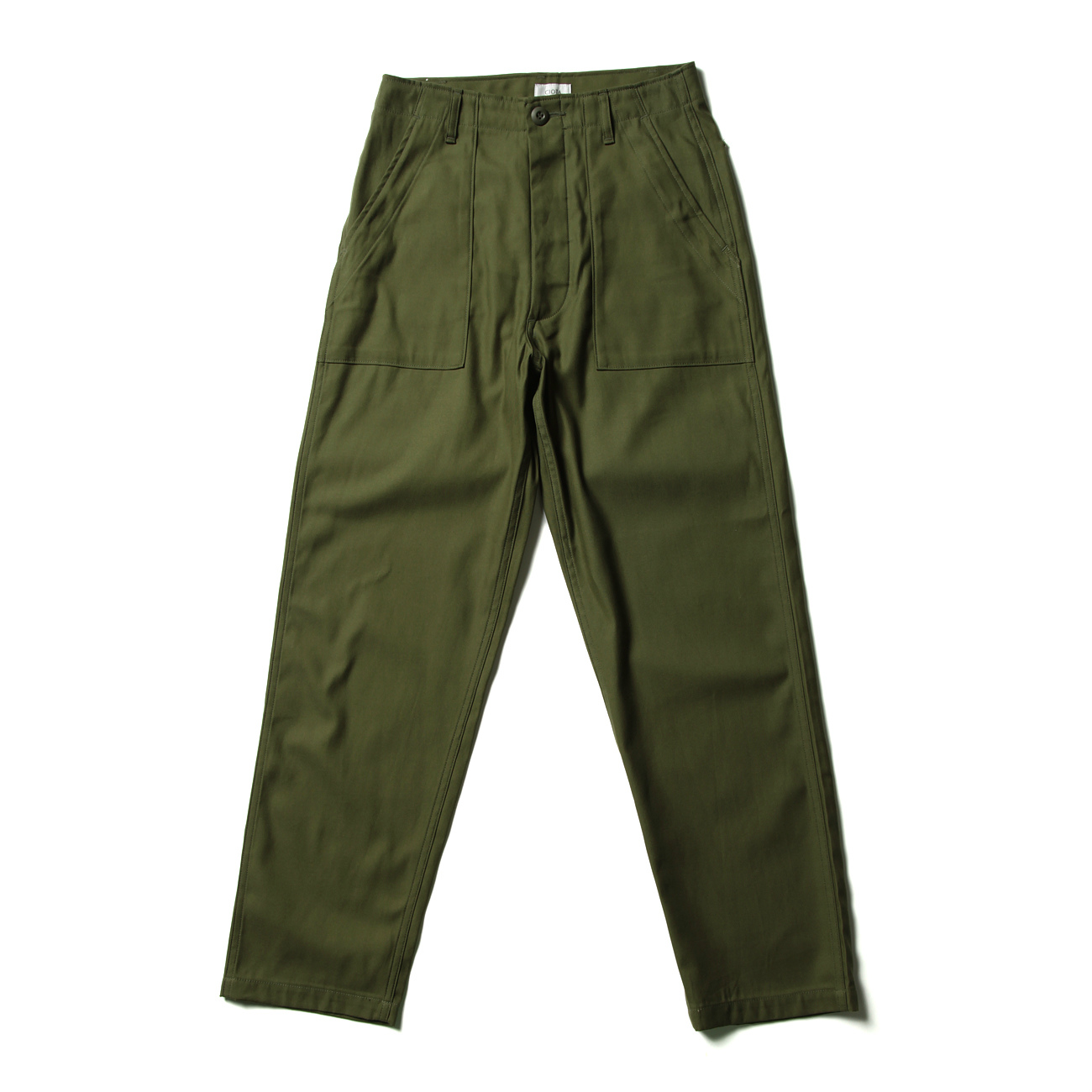 CIOTA / シオタ | スビンコットン バックサテン ベイカーパンツ (レディース) - Khaki | 通販 - 正規取扱店 | COLLECT  STORE / コレクトストア