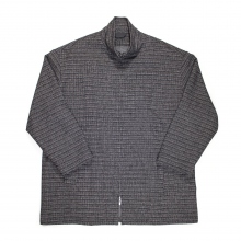 ESSAY / エッセイ | J-3 HIGH NECK BLOUSON - Black Check