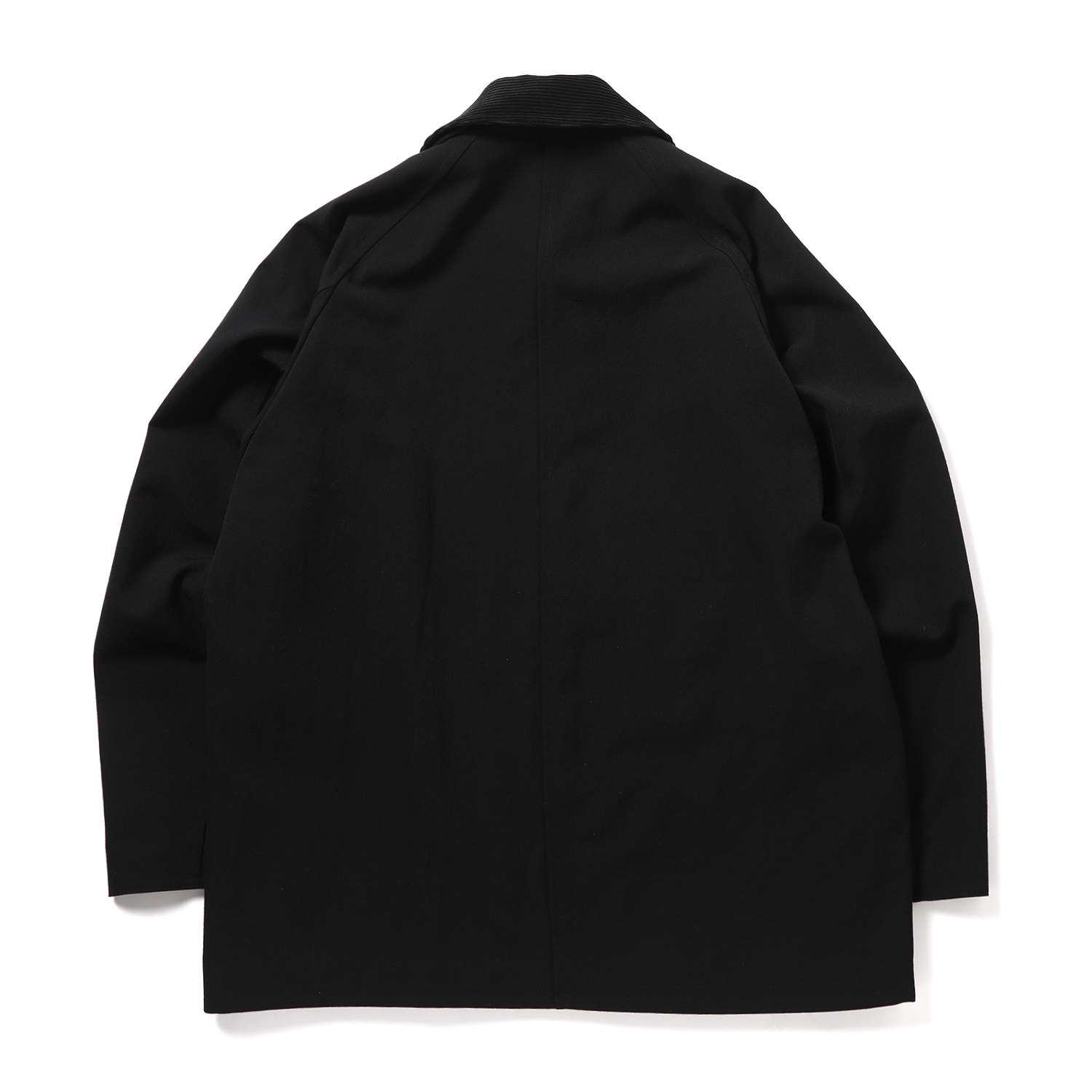 blurhms / ブラームス | Wool Gabardine Hunting Jacket - Black