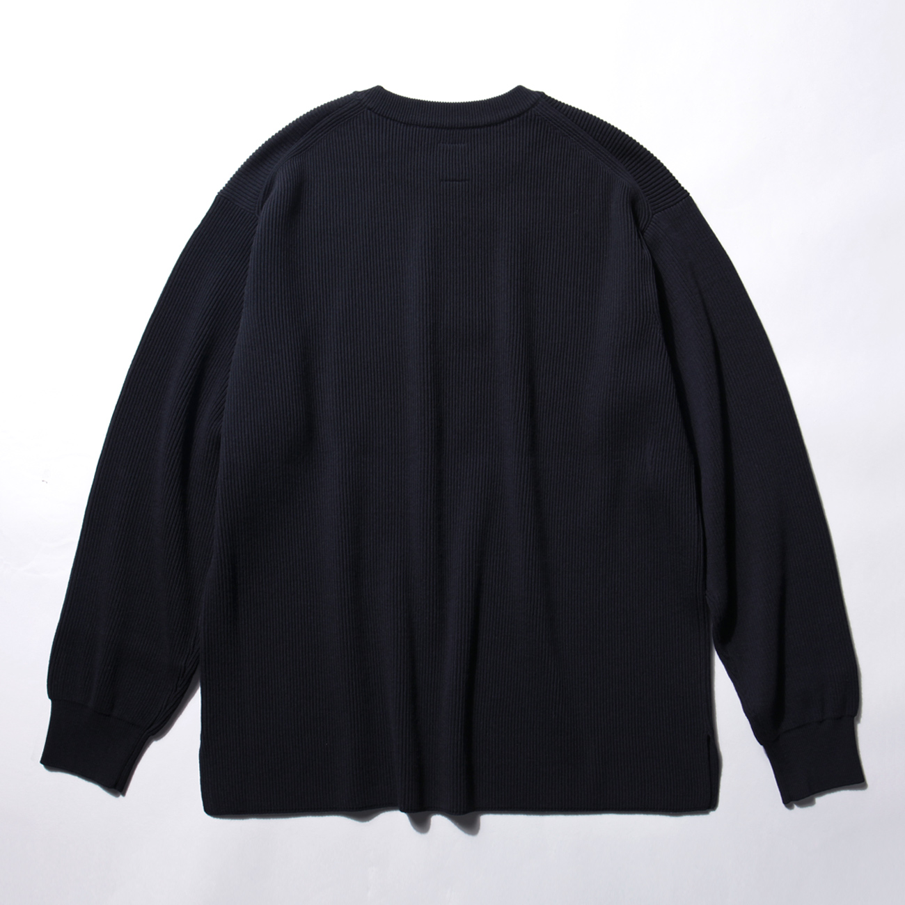 BATONER / バトナー | FORM-UP PLAIN CREWNECK (メンズ) - Navy | 通販