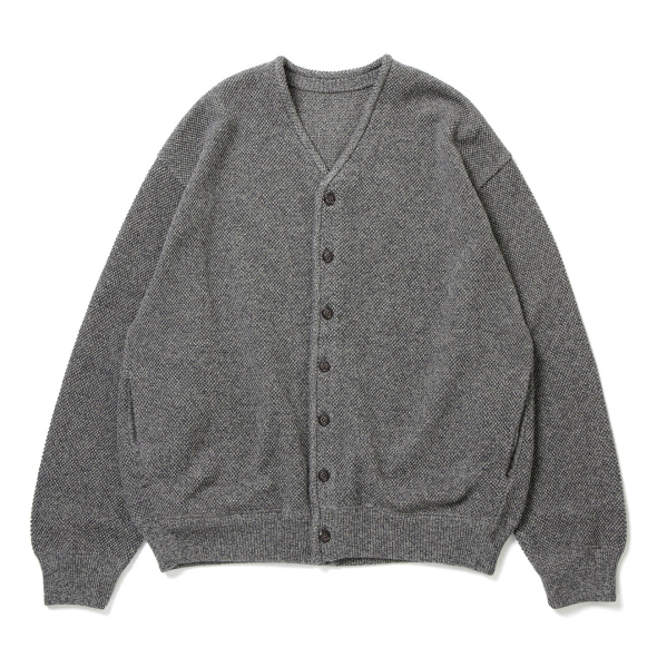 crepuscule / クレプスキュール | Moss Stitch V/N Cardigan - D