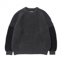 C.E / シーイー | LOOSE WAFFLE KNIT - Charcoal | 通販 - 正規取扱店 