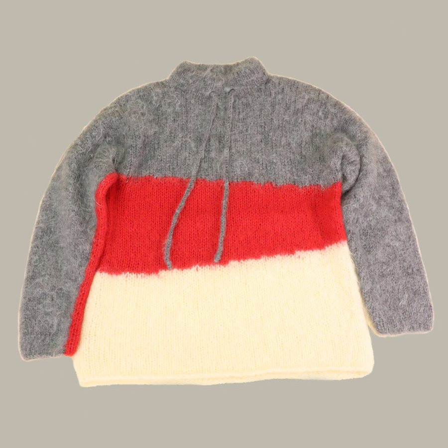 RESEARCH | Mohair - Gray×Red×White | 通販 - 正規取扱店 | COLLECT