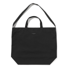 ENGINEERED GARMENTS / エンジニアドガーメンツ | Carry All Tote - Cotton Double Cloth - Black