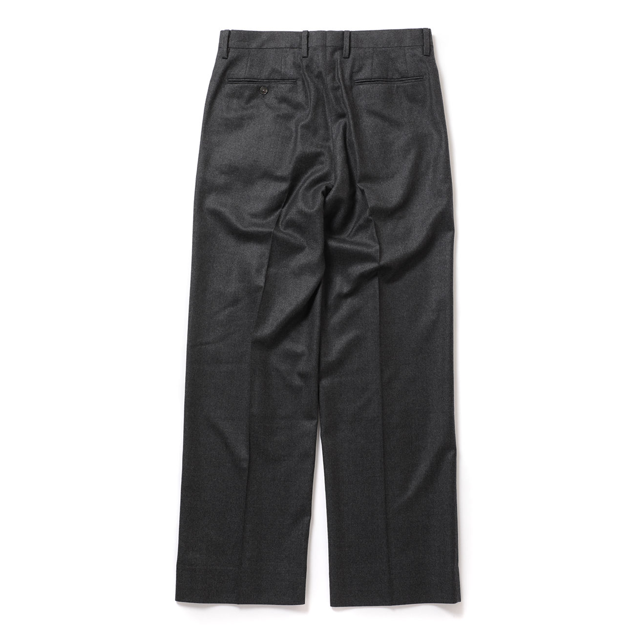 AURALEE 2タックスラックス AURALEE(オーラリー) BLUEFACED WOOL TWO-TUCK SLACKS / ブルー