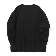 COMOLI / コモリ | ウール コモリニット - Charcoal
