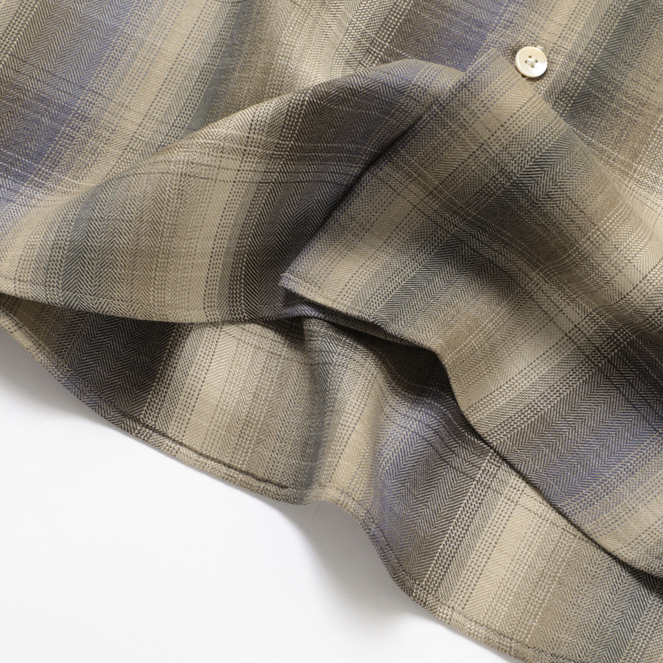 AURALEE / オーラリー | SUPER LIGHT WOOL CHECK SHIRT (メンズ