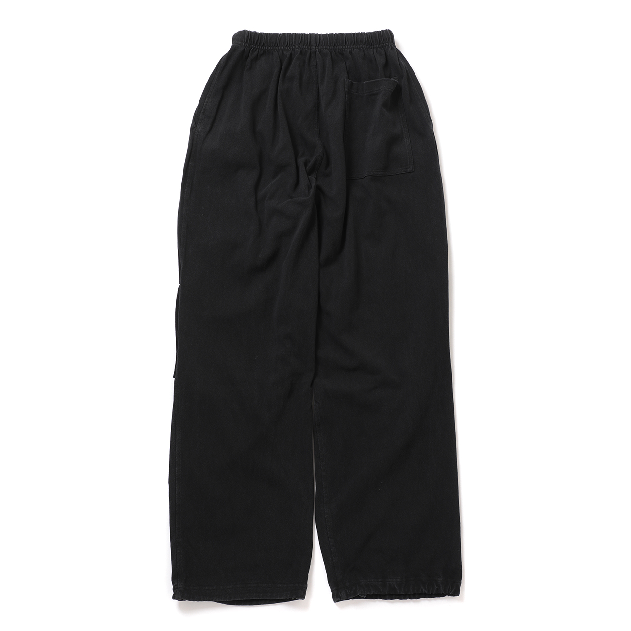 COMOLI / コモリ | コットンジャージ ニータックパンツ - Black | 通販