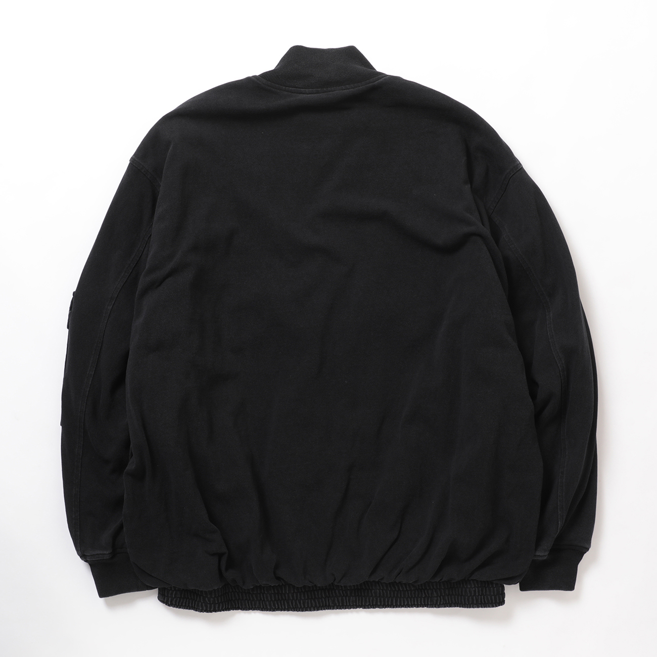 COMOLI / コモリ | コットンジャージ G8ジャケット - Black COMOLI / コモリ | コットンジャージ G8ジャケット - Black
