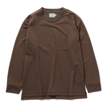 CURLY / カーリー | DRESS TEE (L/S) - Walnut