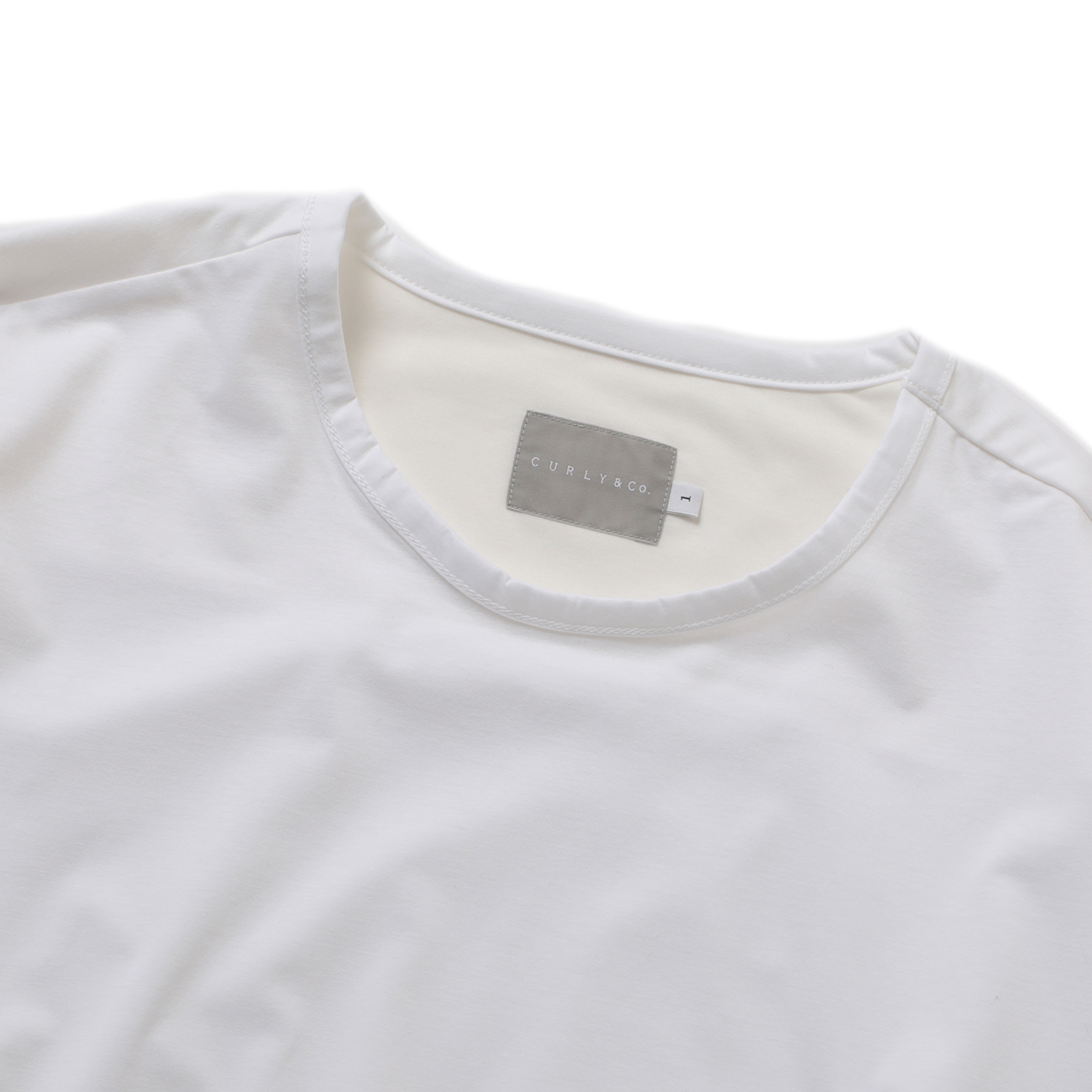 DRESS TEE (L/S) - Walnut 首元
