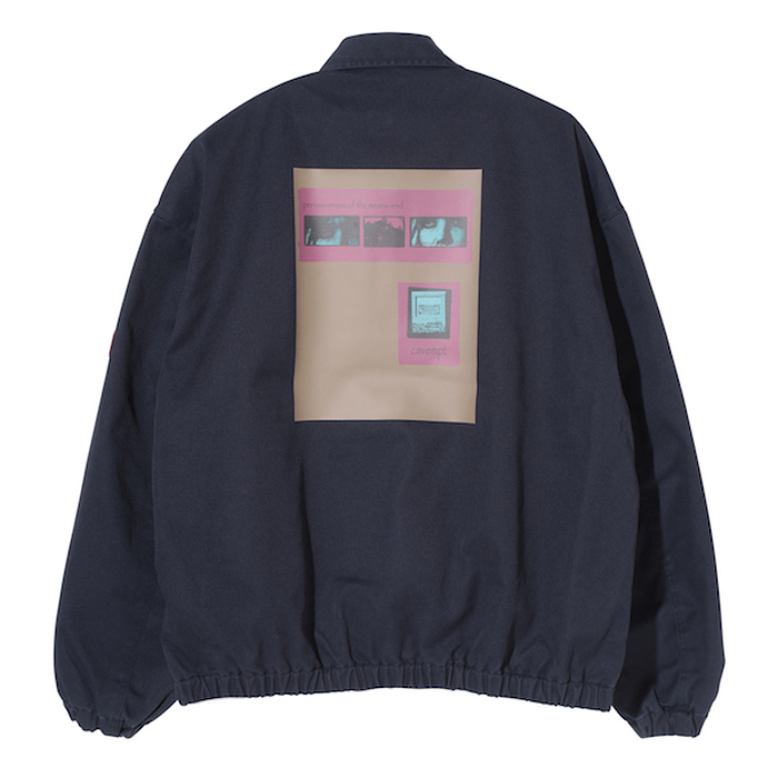 c/e cavempt ジャケット C.E / シーイー | PERVASIVENESS ZIP JACKET - Navy | 通販