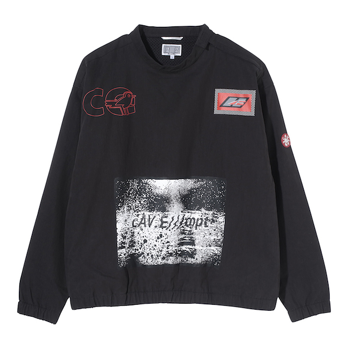 C.E / シーイー | ZIP SHOULDER PULLOVER - Black | 通販 - 正規取扱店