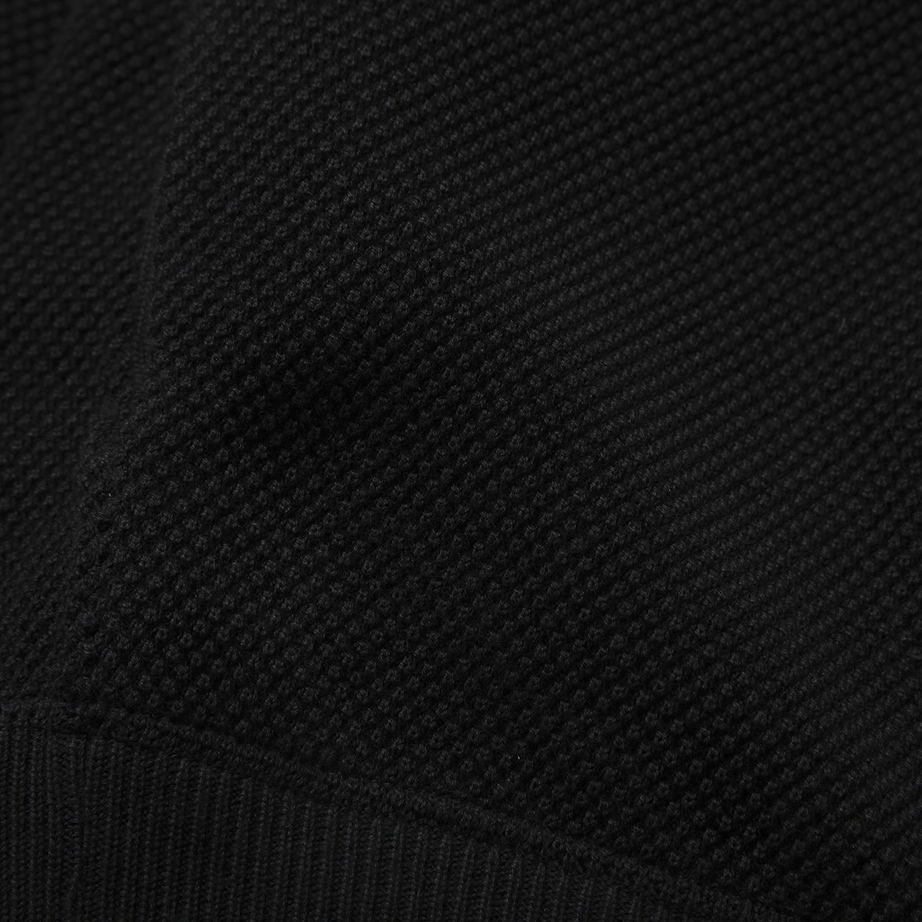crepuscule / クレプスキュール | Moss stitch Zip CD - Black | 通販