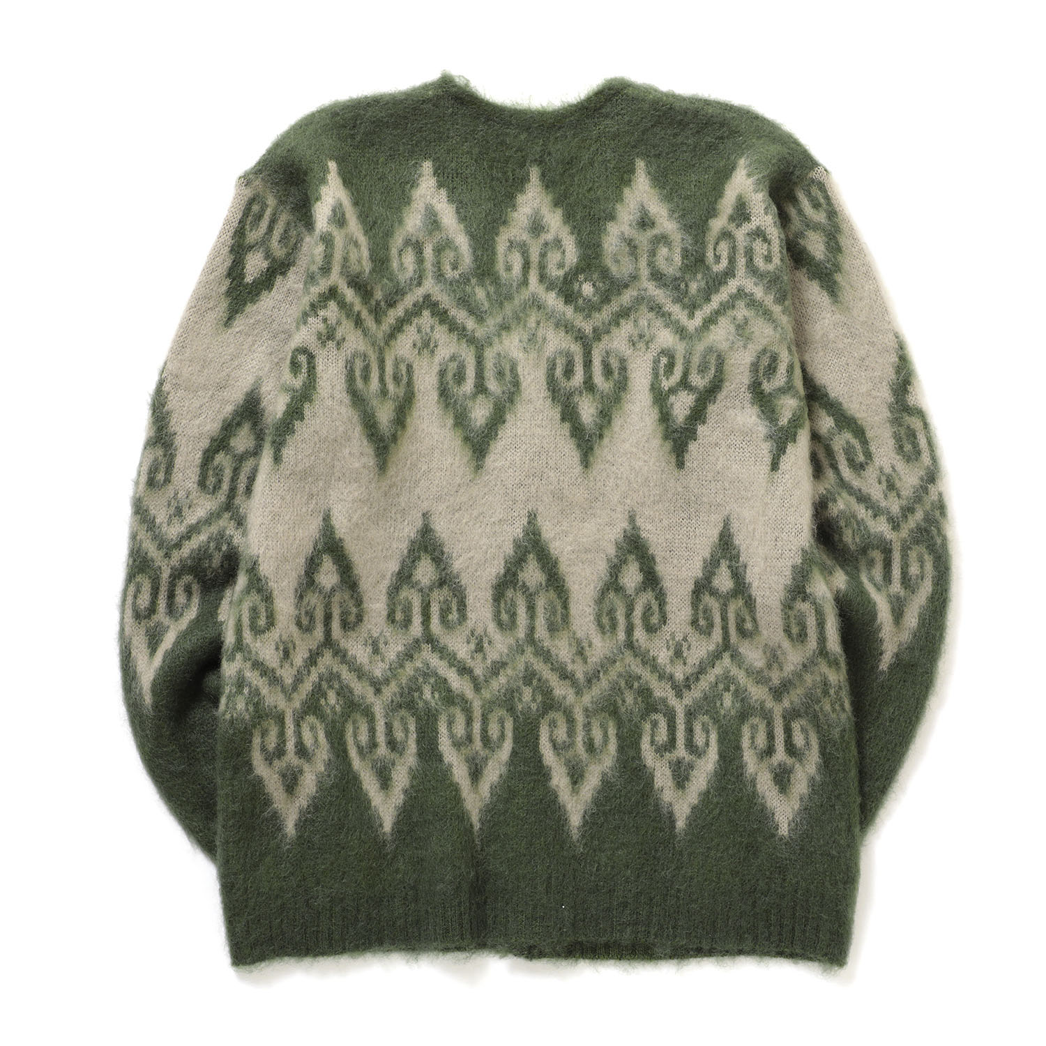 Needles / ニードルズ | Mohair Cardigan - Nordic - Olive | 通販