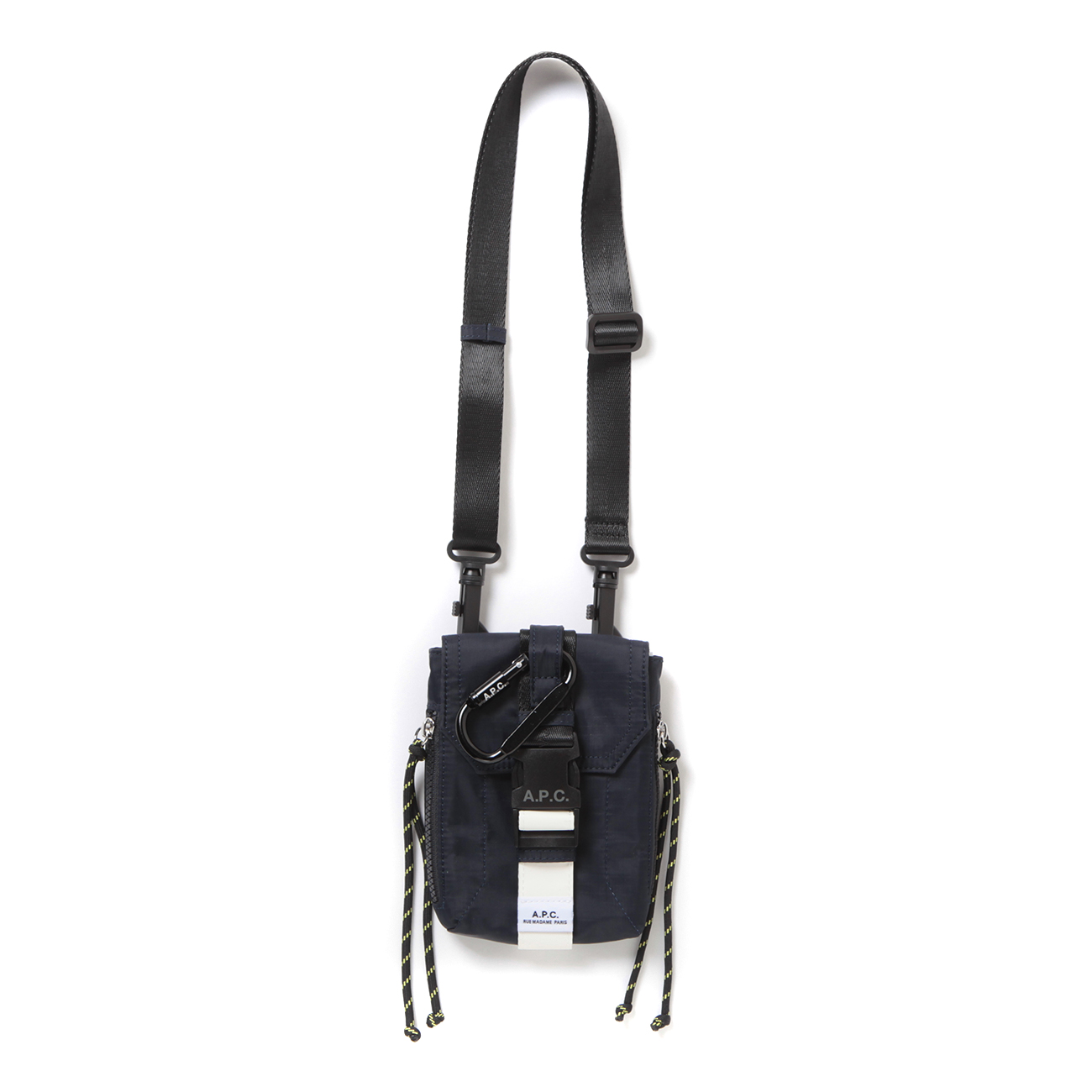 A.P.C. / アーペーセー | Trek クロスボディポーチ - Dark Navy | 通販 