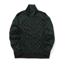 South2 West8 / サウスツーウエストエイト | Trainer Jacket - Poly Jq. / Skull&Target - Black