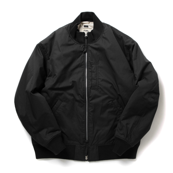 nanamica / ナナミカ | Insulation Varsity Jacket - Black nanamica / ナナミカ | Insulation Varsity Jacket - Black