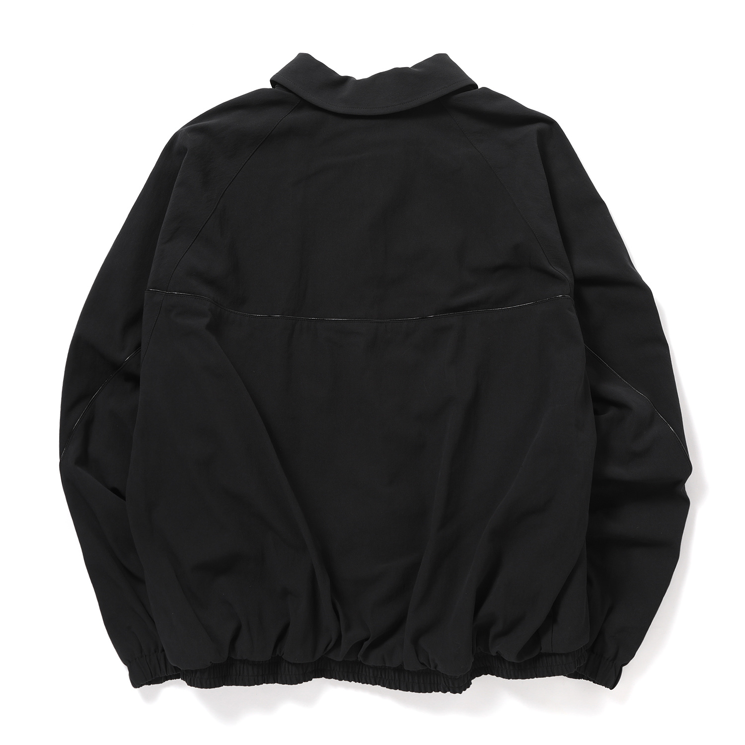 Antwort / アントワート | LEATHER PIPED COTTON GABARDINE JACKET