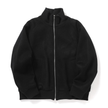 Antwort / アントワート | WOOL CASHMERE DRIVERS JACKET - Black