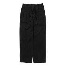 URU / ウル | WOOL SILK LINEN - EASY PANTS - Black