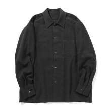URU / ウル | SHIRTS - REGULAR COLLAR L/S SHIRTS - Charcoal