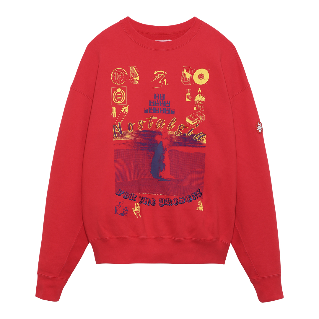 NOSTALGIA CREW NECK - Red