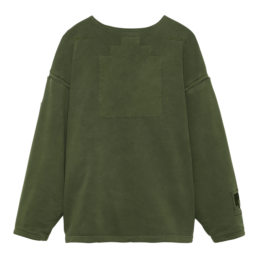 トップス C.E OVERDYE DOUBLE FACE SLEEVE PULLOVER 09181533_6145885624126.jpg