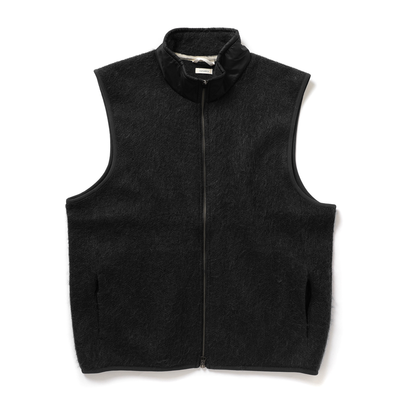 美品　nanamica Zip-Up Mohair Vest モヘアベスト Zip-Up Mohair Vest