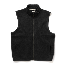 nanamica / ナナミカ | Zip-Up Mohair Vest - Black