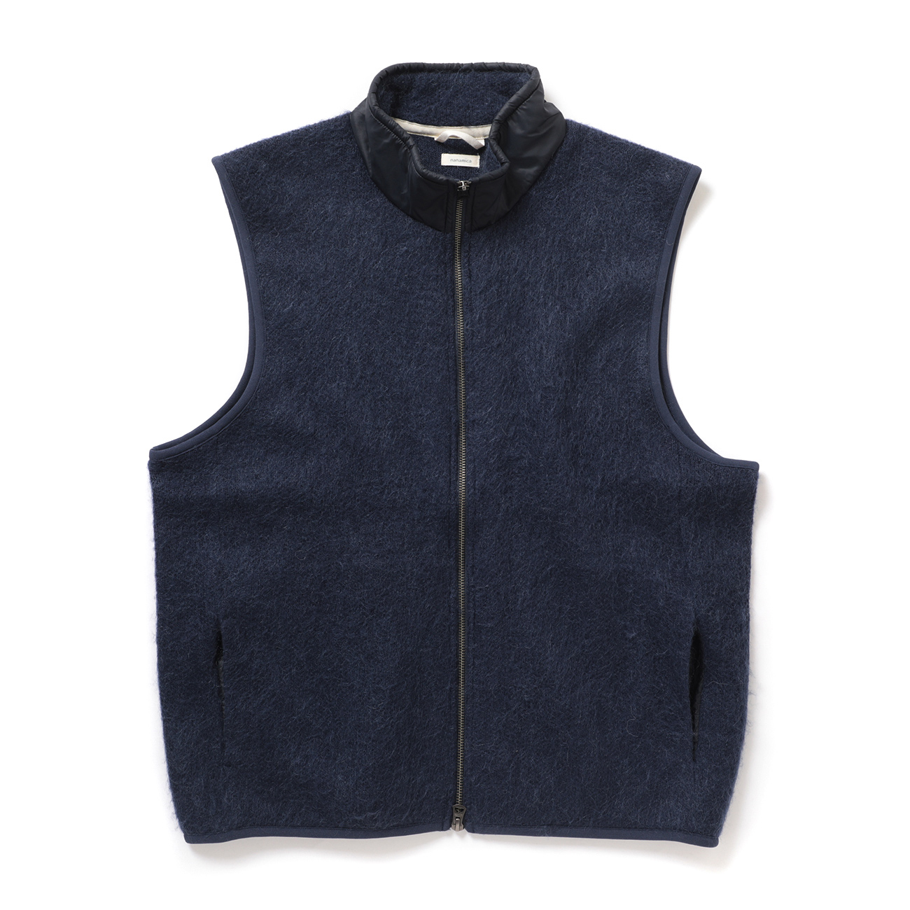 nanamica / ナナミカ | Zip-Up Mohair Vest - Navy | 通販
