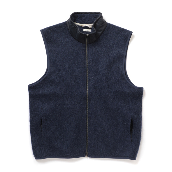 美品　nanamica Zip-Up Mohair Vest モヘアベスト nanamica / Zip-Up Mohair Vest