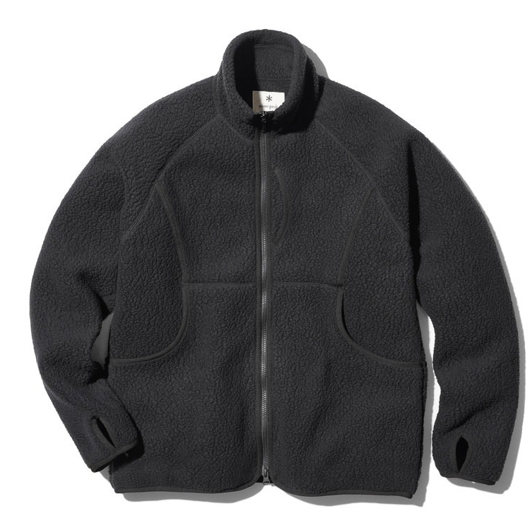 snow peak / スノーピーク | Thermal Boa Fleece Jacket - Black