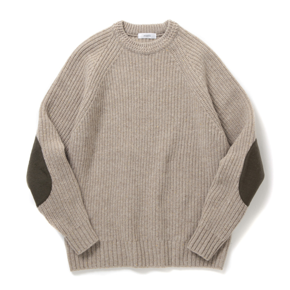 トップス FUJITO Rib Knit Sweater Beige FUJITO / フジト | Rib Knit Sweater - Beige | 通販 - 正規取扱店