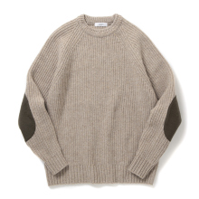 FUJITO / フジト | Rib Knit Sweater - Beige